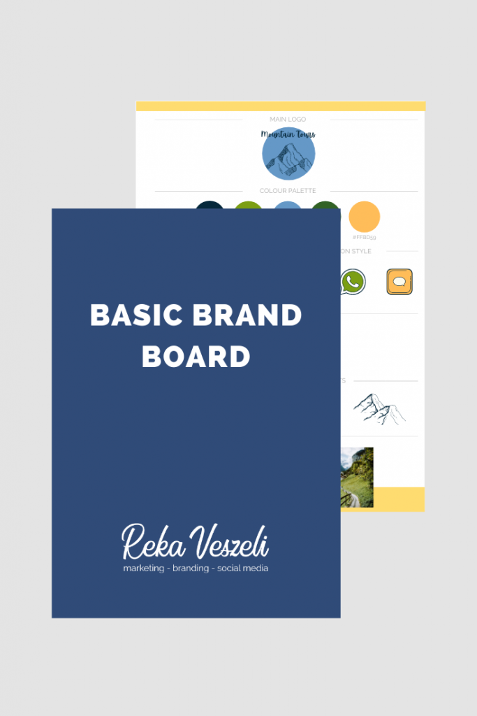 brand board, downloadable, free brand board, template
